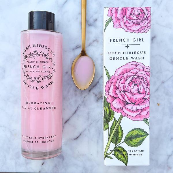 Organic Rose Hibiscus Gentle Face Wash,FRENCH GIRL - Shopidpearl