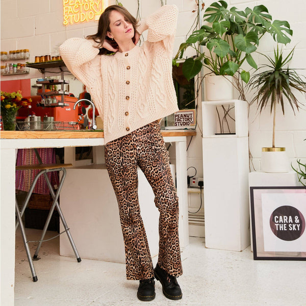 Brigit Heart Stitch Cardigan,Cara & The Sky - Shopidpearl