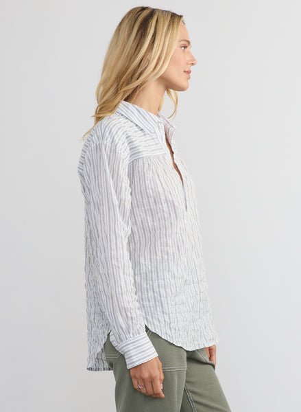 Marina Popover Shirt,Margaret O'Leary - Shopidpearl