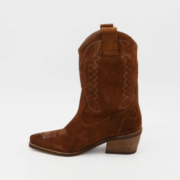 STIVALI NEW YORK - Unstoppable western cowboy boots tan suede womens shoes,STIVALI NEW YORK - Shopidpearl