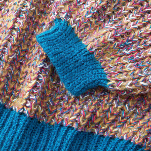 Marled Recycled Cotton Blend Debbie Sweater,Cara & The Sky - Shopidpearl