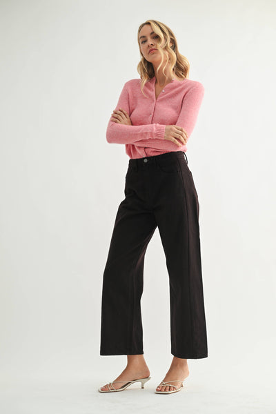 Barrel Twist Dark Roast Jean,Just Black Denim - Shopidpearl