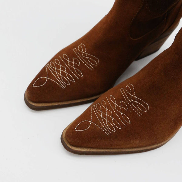 STIVALI NEW YORK - Unstoppable western cowboy boots tan suede womens shoes,STIVALI NEW YORK - Shopidpearl