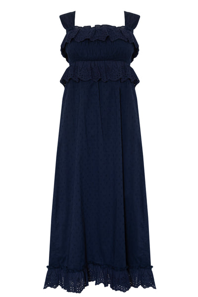 Ally Cotton Eyelet Sundress,NEVE & NOOR - Shopidpearl