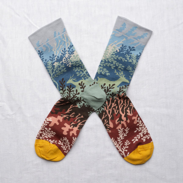 Forest Deer Cotton Socks,Bonne Maison - Shopidpearl