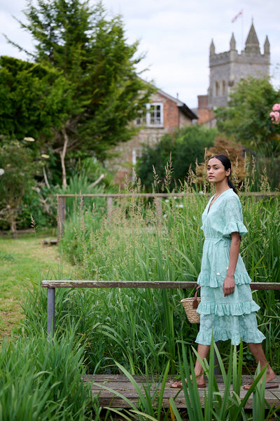 Celine Cotton Lace Dress,NEVE & NOOR - Shopidpearl