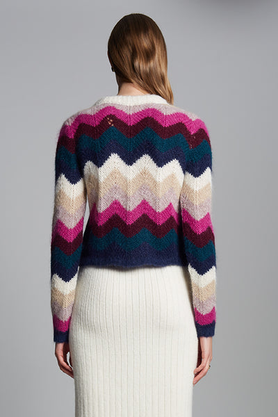 Nova Chevron Sweater,Eleven Six - Shopidpearl