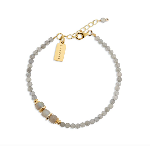 Labradorite Gemstone Bracelet,Elli Parr - Shopidpearl