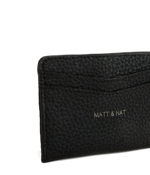 Sustainable Vegan Card Case,Matt & Nat - Shopidpearl