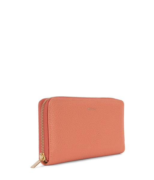 Sustainable Vegan Zip Around Wallet,Matt & Nat - Shopidpearl