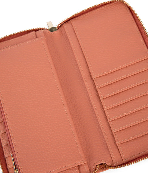 Sustainable Vegan Zip Around Wallet,Matt & Nat - Shopidpearl
