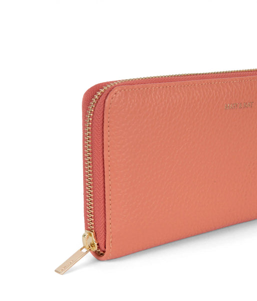 Sustainable Vegan Zip Around Wallet,Matt & Nat - Shopidpearl
