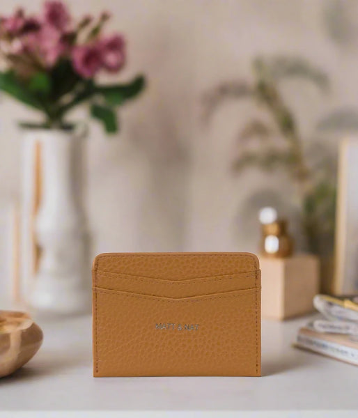 Sustainable Vegan Card Case,Matt & Nat - Shopidpearl