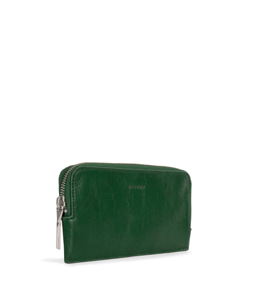 Sustainable Vegan Slim Zip Top Wallet,Matt & Nat - Shopidpearl