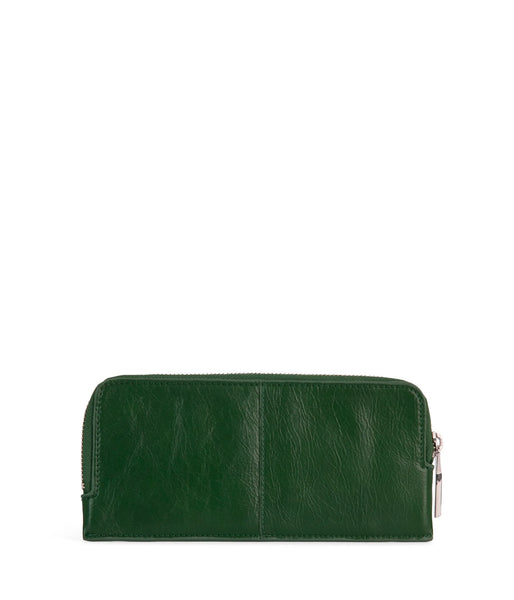 Sustainable Vegan Slim Zip Top Wallet,Matt & Nat - Shopidpearl
