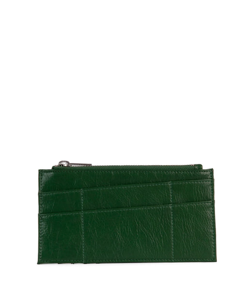 Sustainable Vegan Zip Top Card Case,Matt & Nat - Shopidpearl