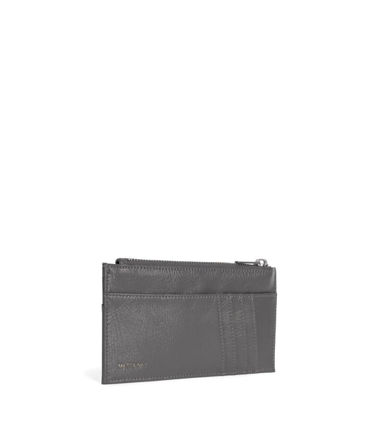 Sustainable Vegan Zip Top Card Case,Matt & Nat - Shopidpearl
