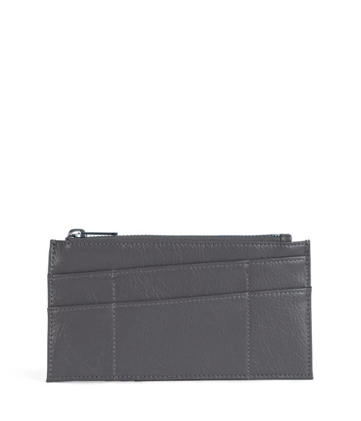 Sustainable Vegan Zip Top Card Case,Matt & Nat - Shopidpearl