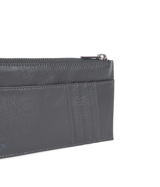 Sustainable Vegan Zip Top Card Case,Matt & Nat - Shopidpearl