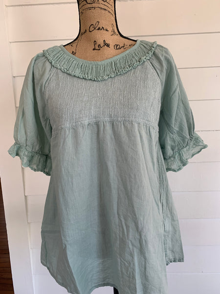 Dorita Cotton Angel Top,Rabens Saloner - Shopidpearl