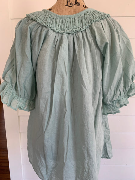 Dorita Cotton Angel Top,Rabens Saloner - Shopidpearl
