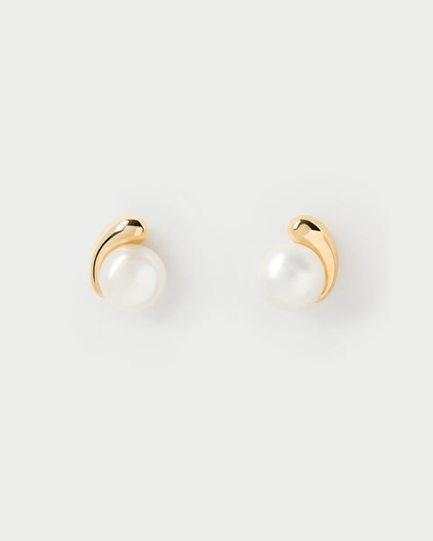 La Perla Freshwater Pearl Stud Earrings
