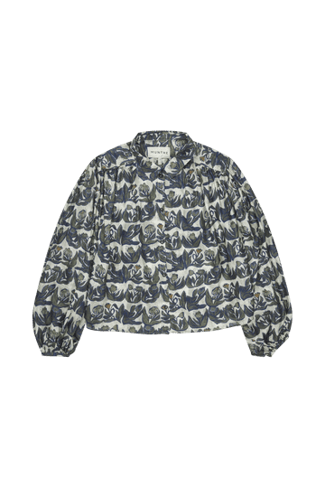 Lynx Pattern Blouse,Munthe - Shopidpearl