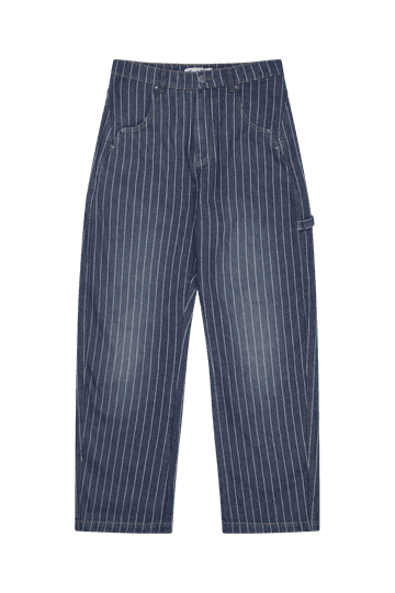 Shimo Pinstripe Carpenter Jean,Munthe - Shopidpearl