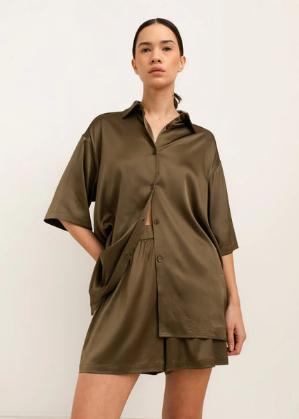 Valentina Short Sleeve Top,Paper Label - Shopidpearl