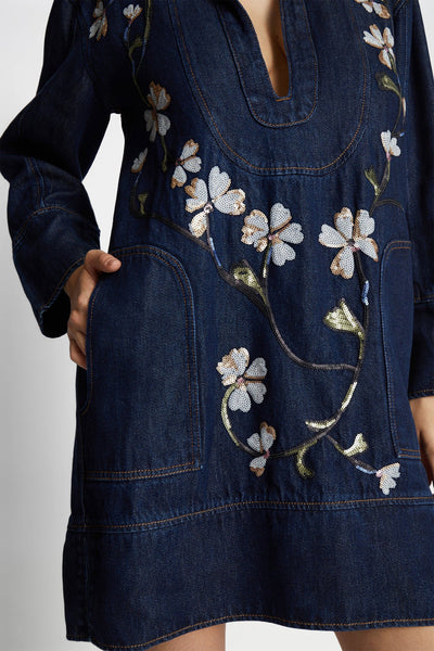 Fiva Floral Dress,Munthe - Shopidpearl