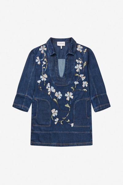 Fiva Floral Dress,Munthe - Shopidpearl