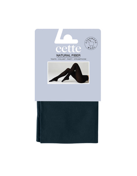 Cashmere Wool Navy Tights