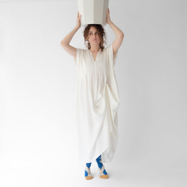 Cobalt Statue Socks - shopidPearl