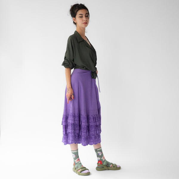 Dancing Flowers Cotton Socks,Bonne Maison - Shopidpearl