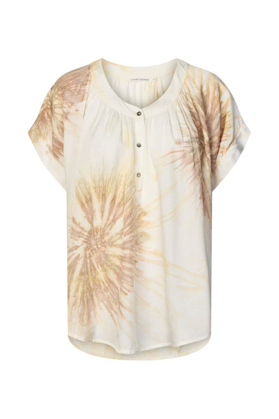 Jolin Cartwheel Blouse,Rabens Saloner - Shopidpearl