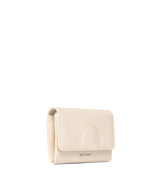Sustainable Vegan Small Snap Front Wallet,Matt & Nat - Shopidpearl
