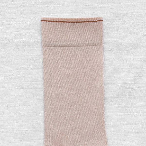 Pink Skin Cotton Socks,Bonne Maison - Shopidpearl