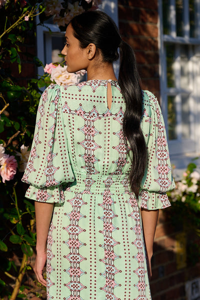 Sophia Ruffle Dress,NEVE & NOOR - Shopidpearl