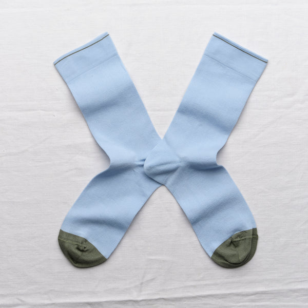 Sky Blue Socks - shopidPearl