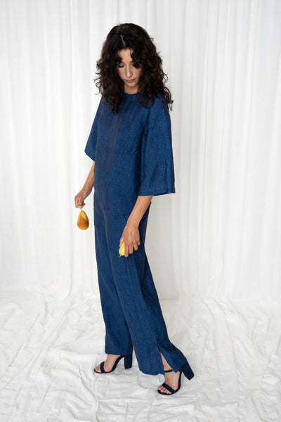 Valenta Linen Trousers,GR Nature - Shopidpearl