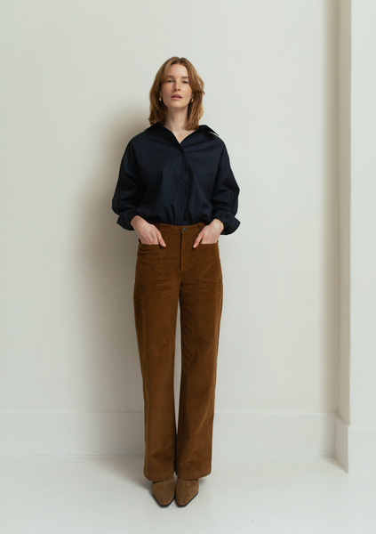 Wilma Cord Trouser,Paper Label - Shopidpearl