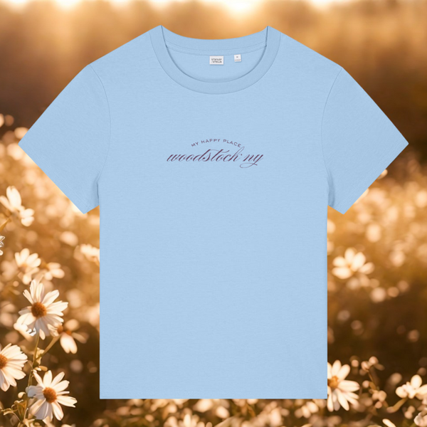 My Happy Place Woodstock Tee,idPearl - Shopidpearl