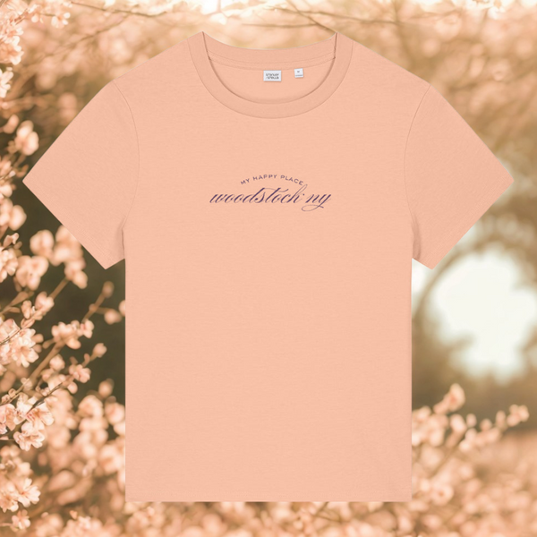 My Happy Place Woodstock Tee,idPearl - Shopidpearl