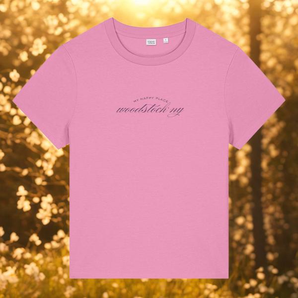 My Happy Place Woodstock Tee,idPearl - Shopidpearl