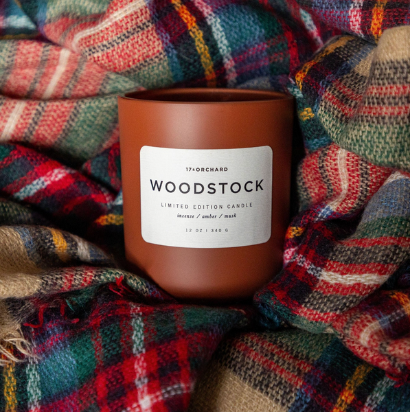 Woodstock NY Limited Edition Candle,17 & Orchard - Shopidpearl