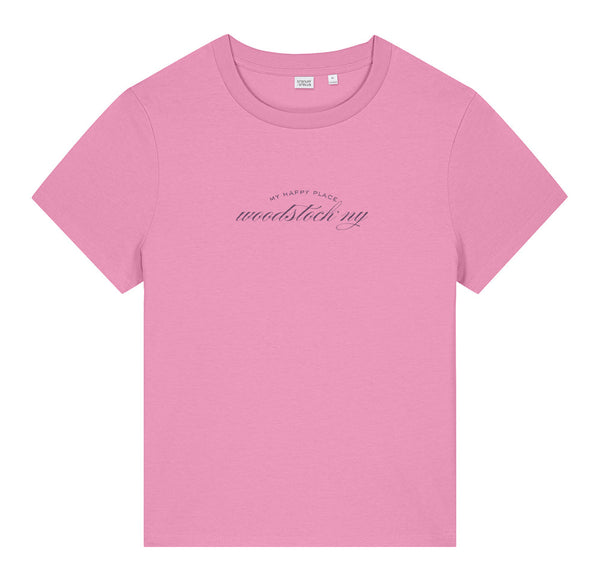My Happy Place Woodstock Tee,idPearl - Shopidpearl