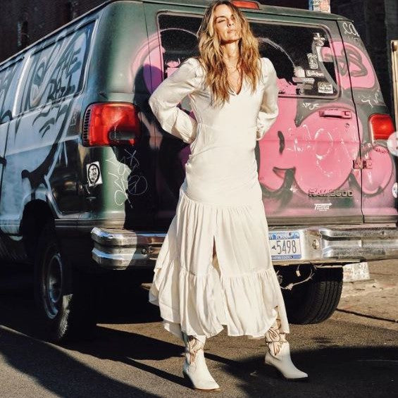 Dramen Western Cowboy Boot,Stivali New York - Shopidpearl