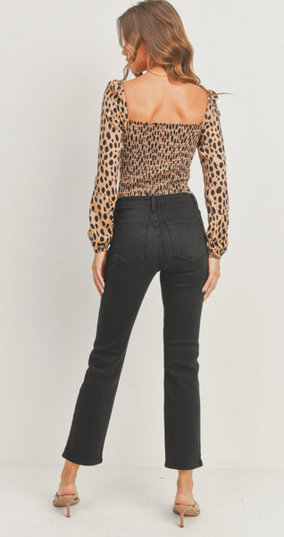 Just Black Arrow Straight Washed Black Denim,Just Black Denim - Shopidpearl