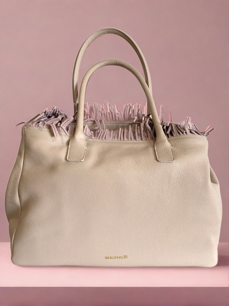 Karma Fringe Top Tote Bag - shop idPearl