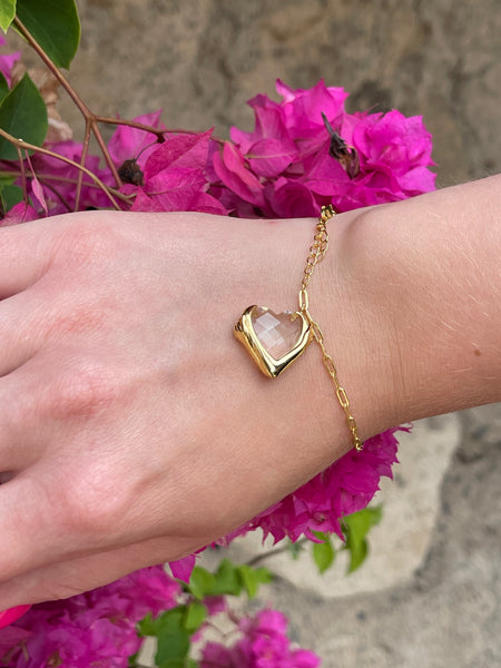 Carolina Wong Self Love 18K Gold Bracelet - shop idPearl